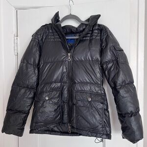 Martin & Osa Black Winter Coat Puffer Jacket